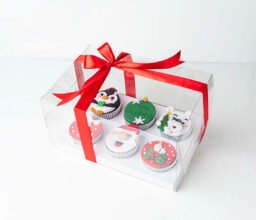 Alternative view of 6 Christmas Cupcakes