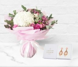 The Blush Bundle with Mini Delia Earrings
