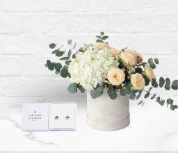 Timeless Grace with Stud Earrings