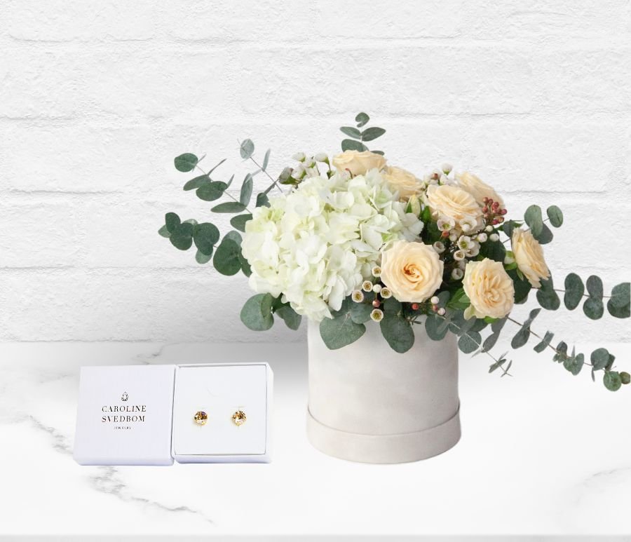 Timeless Grace with Stud Earrings