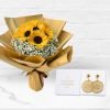 The Aurum Arrangement with Alexandra Earrings