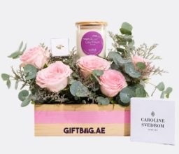 Blush in Bloom with Candle and Ana Ring