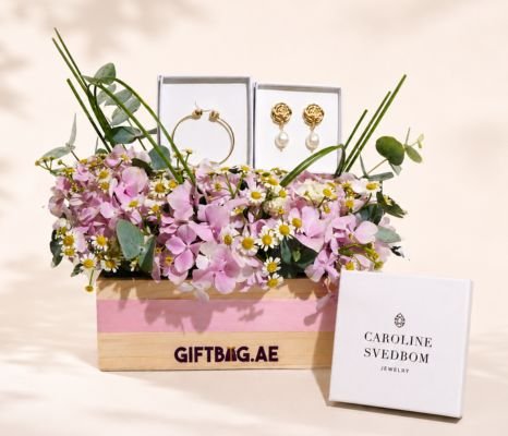 Everbloom Pearl Set with Pearl Earrings & Bracelet