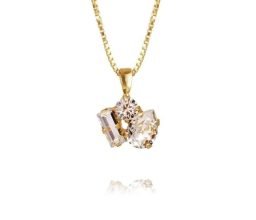 Sapphire Bloom Ensemble with Crystal Jewelry - Image 3