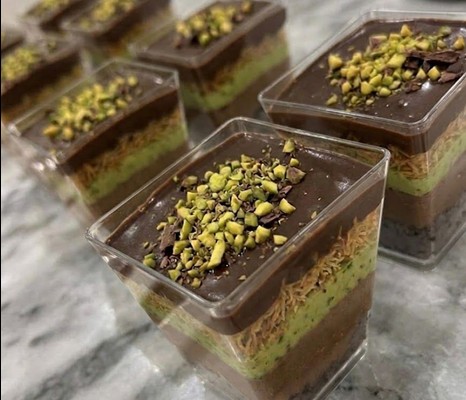 Pistachio Kunafa Shots (Pack of 6)