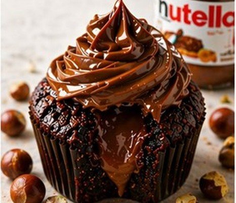 CupCake Nutella (Pack of 6)