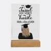 The Tassel Was Worth the Hassle Graduation Acrylic Plaque - Girl