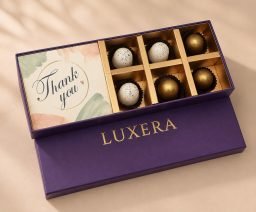 Alternative view of Luxera Domes Chocolate Small Box