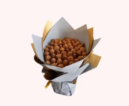 Alternative view of Golden Crunch Strawberry Bouquet