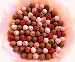 Grand Ruby & Red Velvet Strawberry Bouquet - Image 3