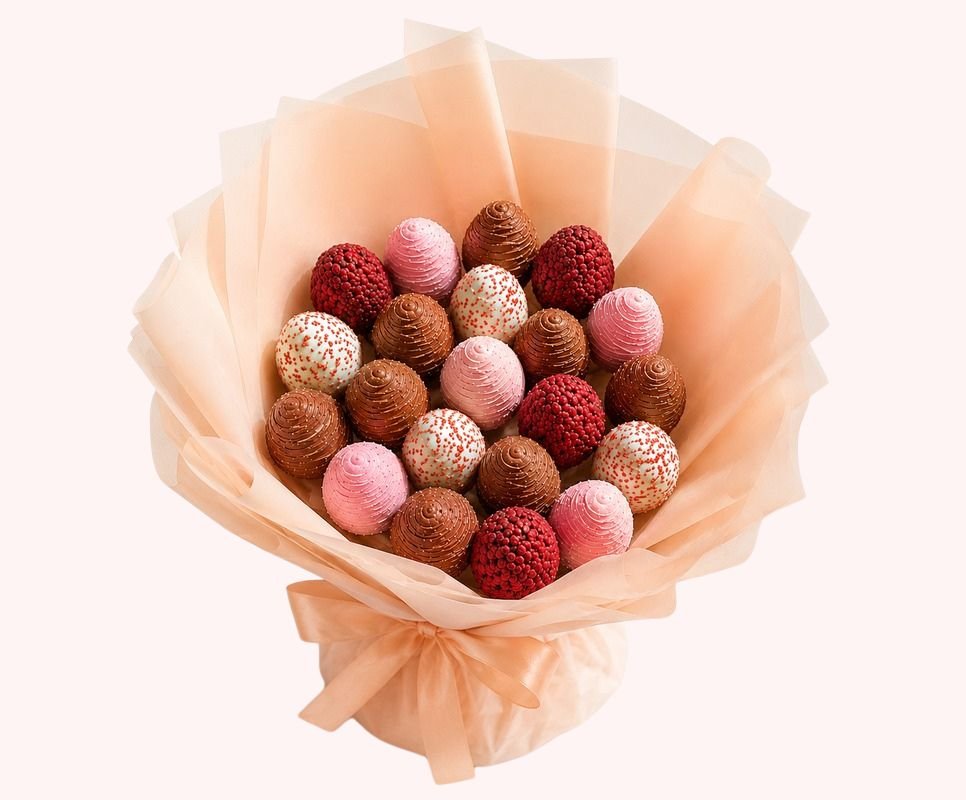 Ruby & Red Velvet Strawberry Elegance - Image 2