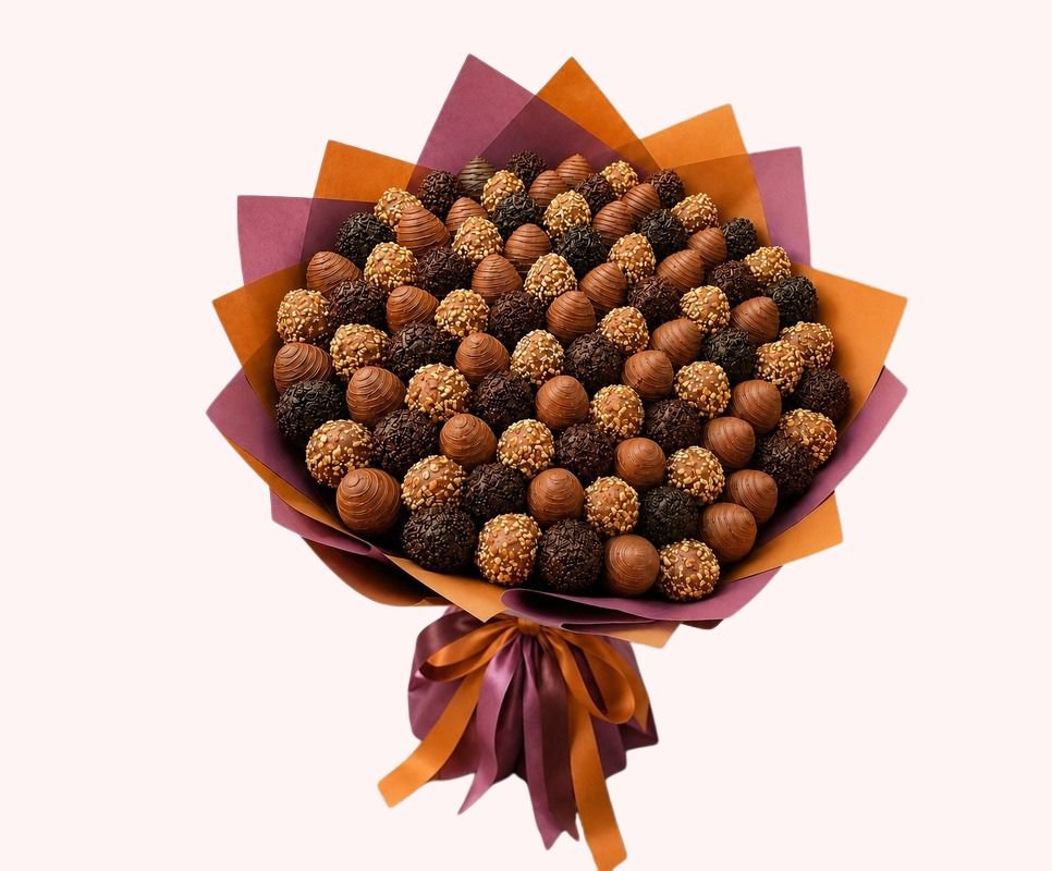 Grand Luxury Strawberry Chocolate Bouquet