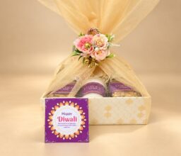 Alternative view of Sweets & Nuts Fragrant Diwali Hamper