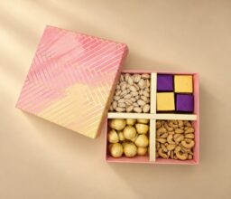 Sweets and Nuts 4 section Box