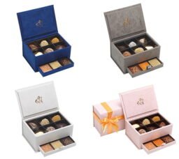GODIVA Mini Royal Box - Pralines 6pcs & 12 pcs carres