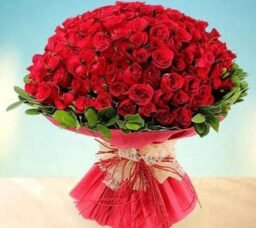 100 Red Roses Bouquet