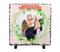 Alternative view of Personalised Print on Stone - I LOVE MY MOM