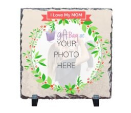 Personalised Print on Stone - I LOVE MY MOM