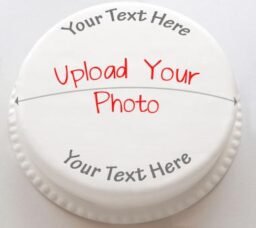 Alternative view of Personalised Photo Cake - Round - 1KG