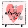 Habibti I Will Always Love You - Stone Print